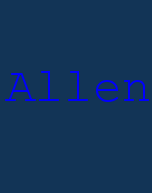 Allen's Page